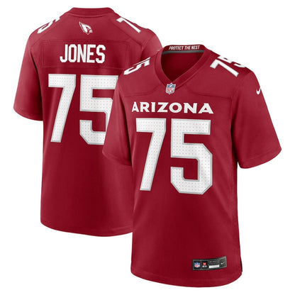Christian Jones 75 Arizona Cardinals Team Game Men Jersey - Cardinal