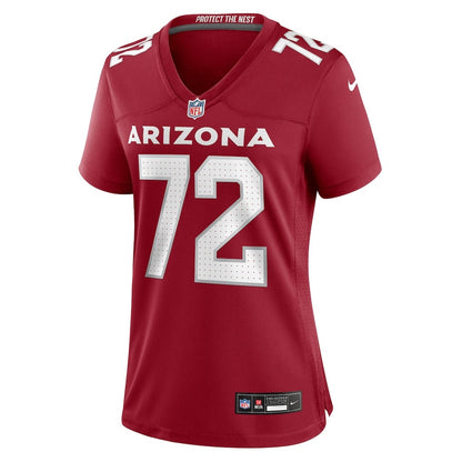 Hjalte Froholdt 72 Arizona Cardinals Women's Team Game Jersey - Cardinal