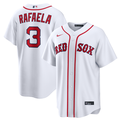Ceddanne Rafaela 3 Boston Red Sox Home Men Jersey - White