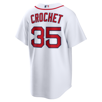 Garrett Crochet 35 Boston Red Sox Home Men Jersey - White