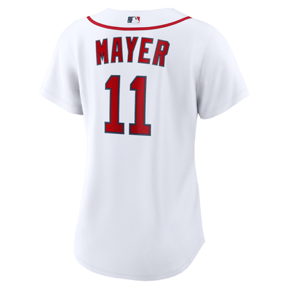 Marcelo Mayer 11 Boston Red Sox Women's Home Jersey - White