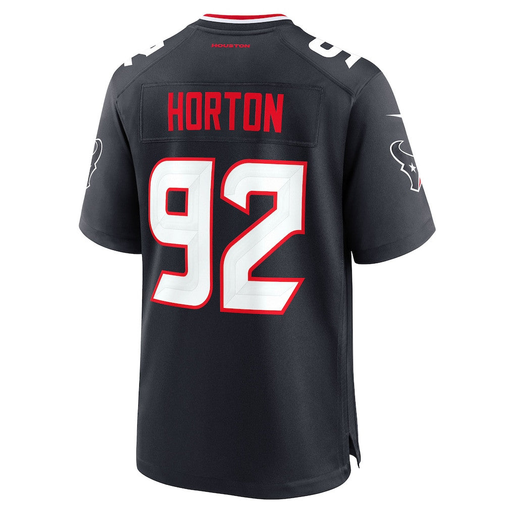 Dylan Horton 92 Houston Texans Team Game Men Jersey - Navy