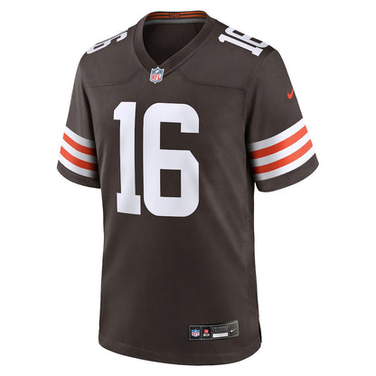 Isaiah Bond 16 Cleveland Browns Team Game Men Jersey - Brown