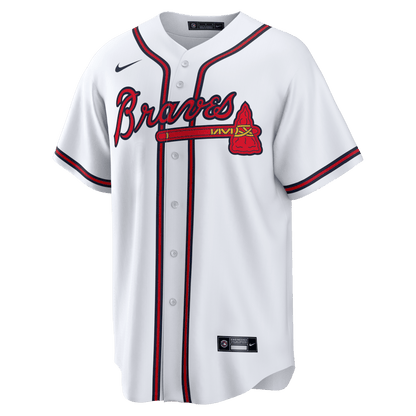 Mike Yastrzemski 18 Atlanta Braves Home Men Jersey - White