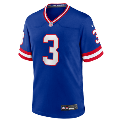 Abdul Carter 3 New York Giants Alternate 2 Game Men Jersey - Royal