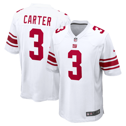 Abdul Carter 3 New York Giants Game Men Jersey - White