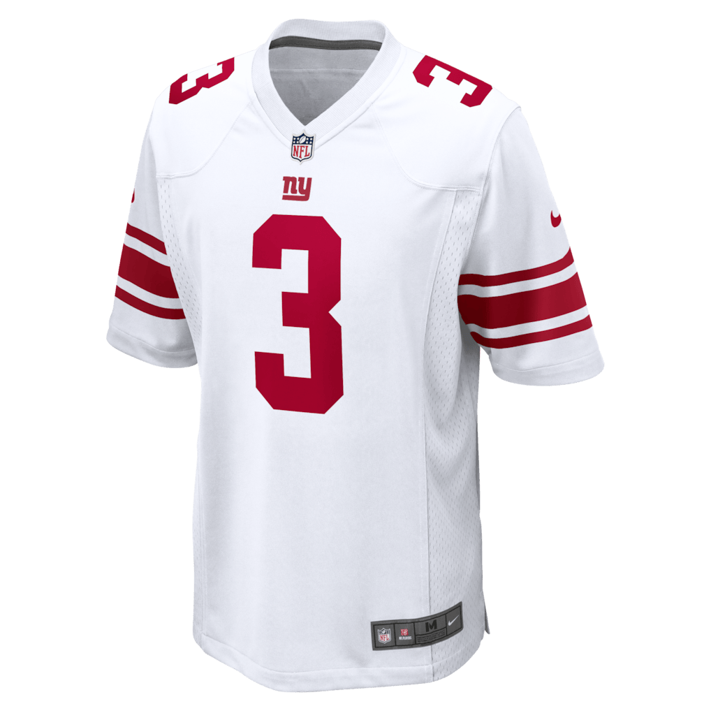 Abdul Carter 3 New York Giants Game Men Jersey - White