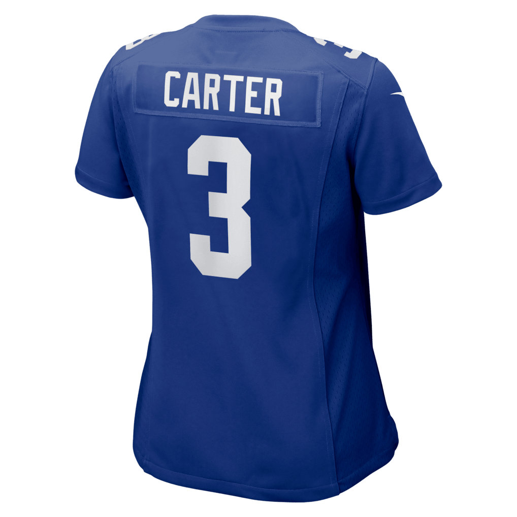Abdul Carter 3 New York Giants Women's Team Game Jersey - Royal