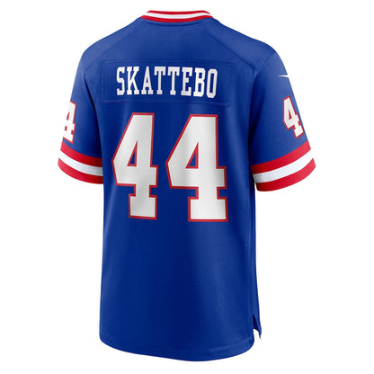 Cam Skattebo 44 New York Giants Alternate 2 Legacy Game Men Jersey - Royal