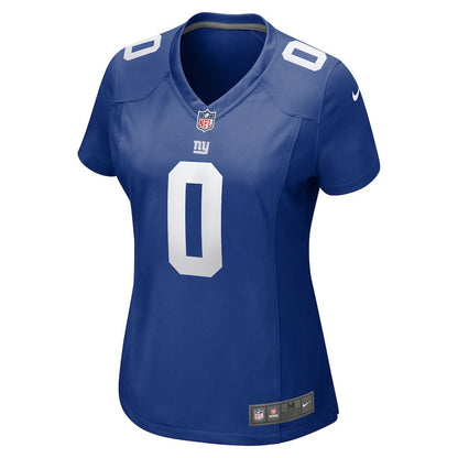 Brian Burns 0 New York Giants Women's Game Jersey - Royal