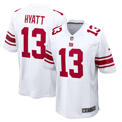 Jalin Hyatt 13 New York Giants Game Men Jersey - White