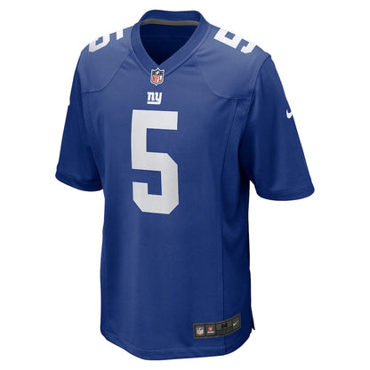 Kayvon Thibodeaux 5 New York Giants Game Men Jersey - Royal