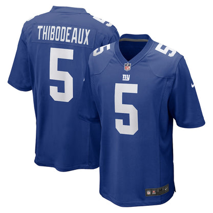 Kayvon Thibodeaux 5 New York Giants Game Men Jersey - Royal