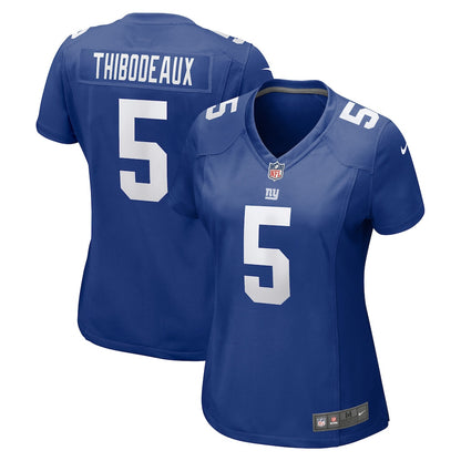 Kayvon Thibodeaux 5 New York Giants Women's Game Jersey - Royal