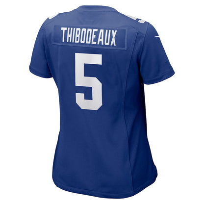 Kayvon Thibodeaux 5 New York Giants Women's Game Jersey - Royal