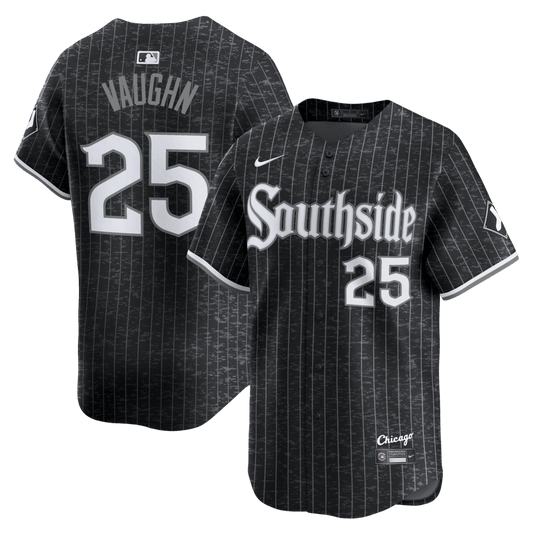 Andrew Vaughn 25 Chicago White Sox City Connect Limited Men Jersey - Black