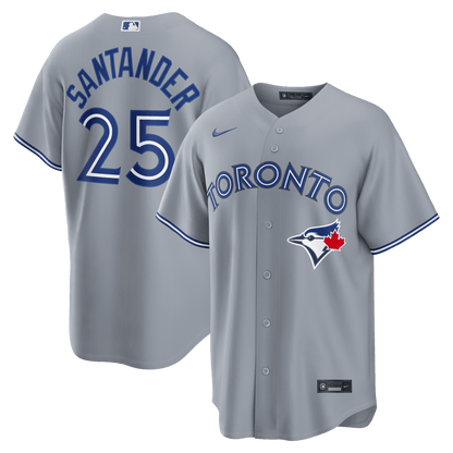 Anthony Santander 25 Toronto Blue Jays Road Men Jersey - Gray