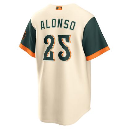Pete Alonso 25 Baltimore Orioles 2026 City Connect Jersey - Men, Natural