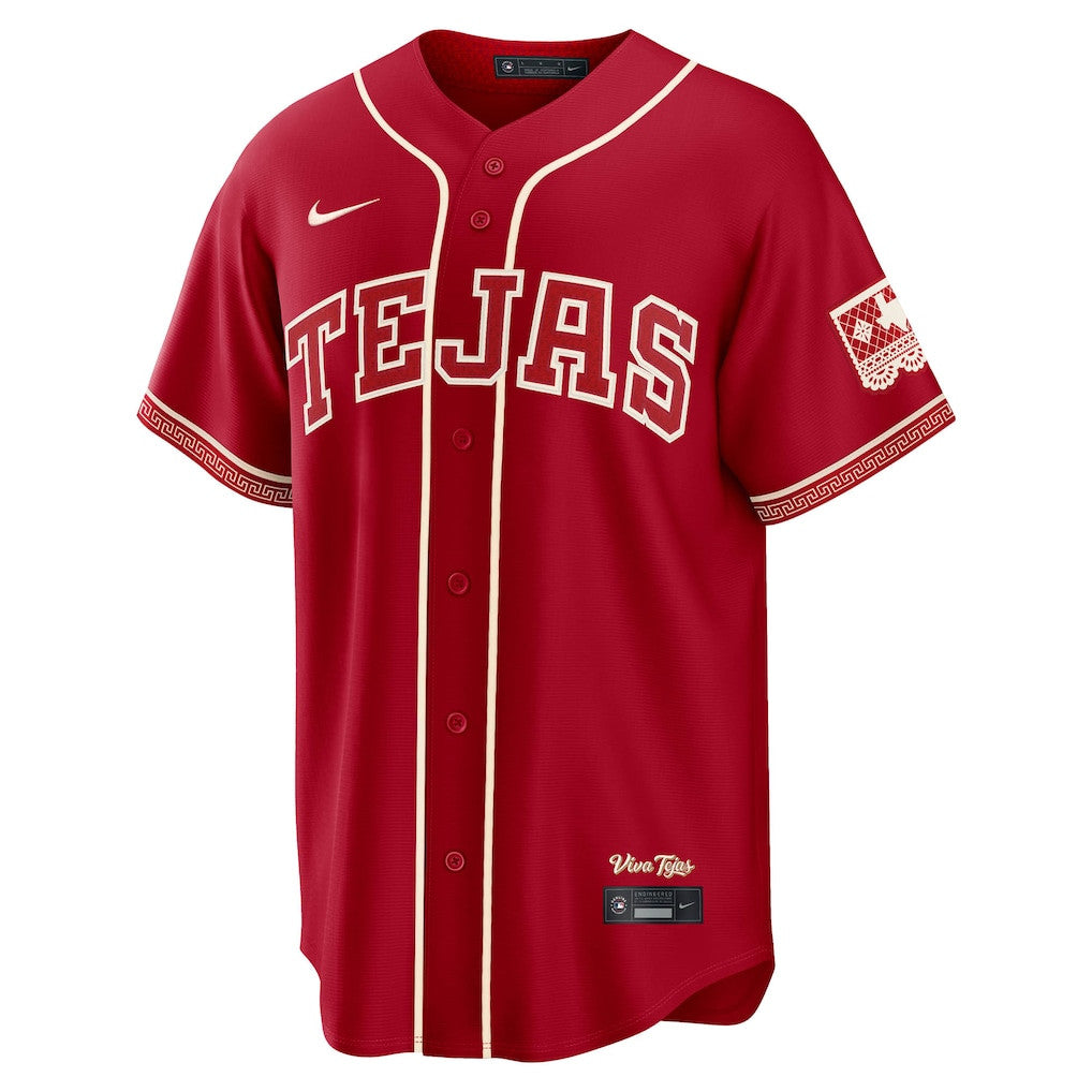 Brandon Nimmo 24 Texas Rangers 2026 City Connect Jersey - Men, Red