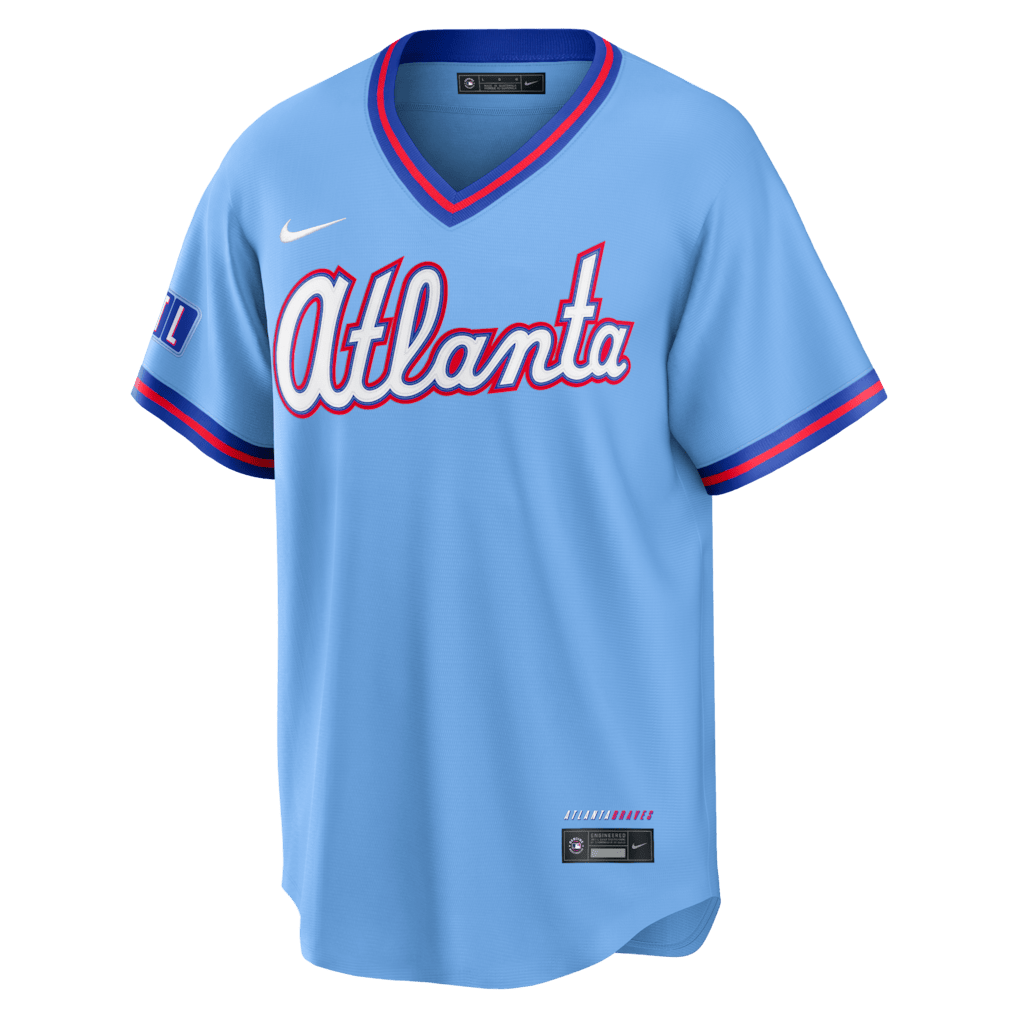 Atlanta Braves 2026 City Connect Jersey - Men, Powder Blue