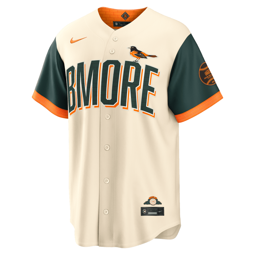 Baltimore Orioles 2026 City Connect Jersey - Men, Natural