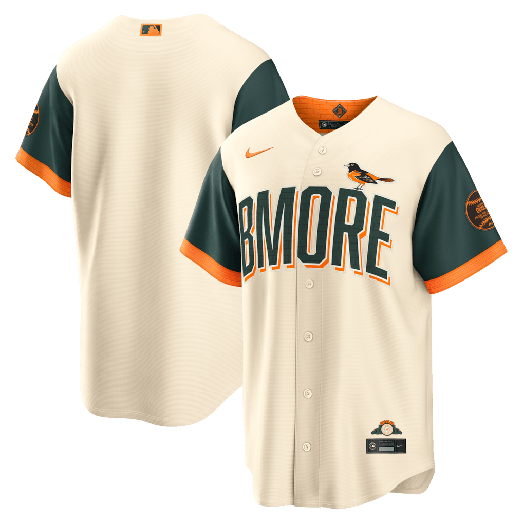 Baltimore Orioles 2026 City Connect Jersey - Men, Natural