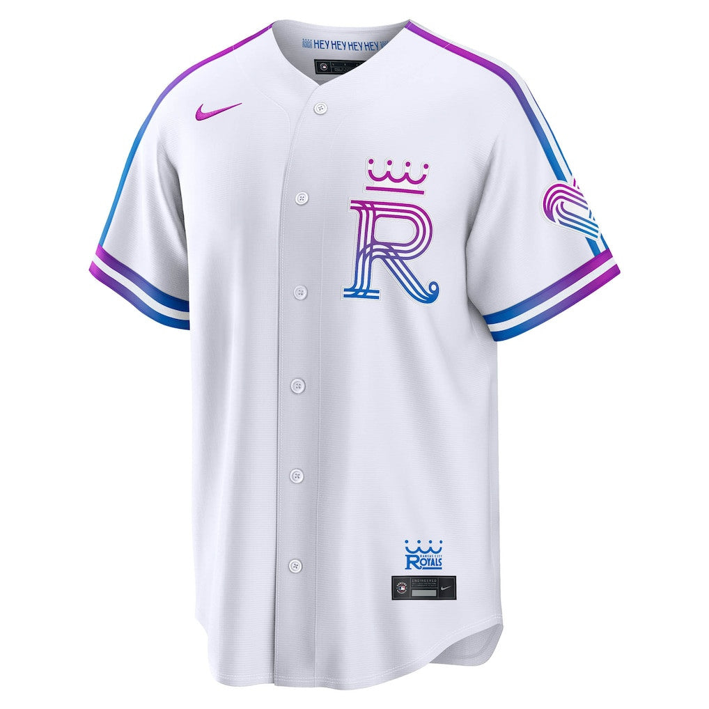 Kansas City Royals 2026 City Connect Jersey - Men, White