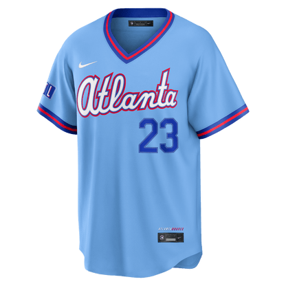 Michael Harris II 23 Atlanta Braves 2026 City Connect Jersey - Men, Powder Blue