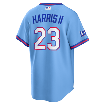 Michael Harris II 23 Atlanta Braves 2026 City Connect Jersey - Men, Powder Blue