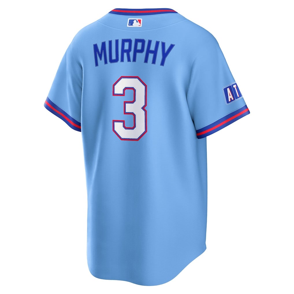 Dale Murphy 3 Atlanta Braves 2026 City Connect Jersey - Men, Powder Blue