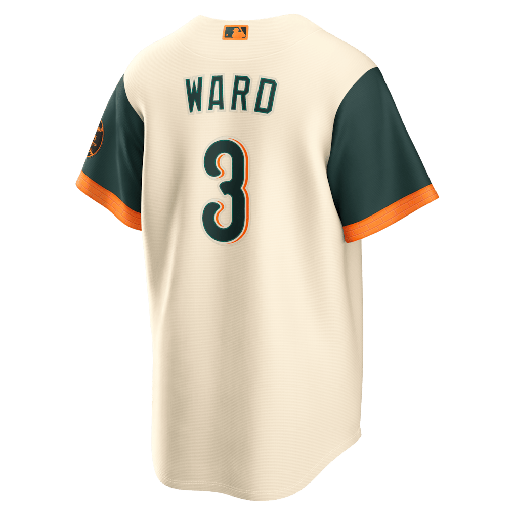 Taylor Ward 3 Baltimore Orioles 2026 City Connect Jersey - Men, Natural