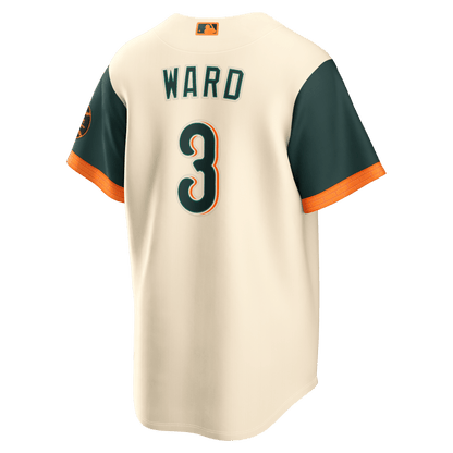 Taylor Ward 3 Baltimore Orioles 2026 City Connect Jersey - Men, Natural