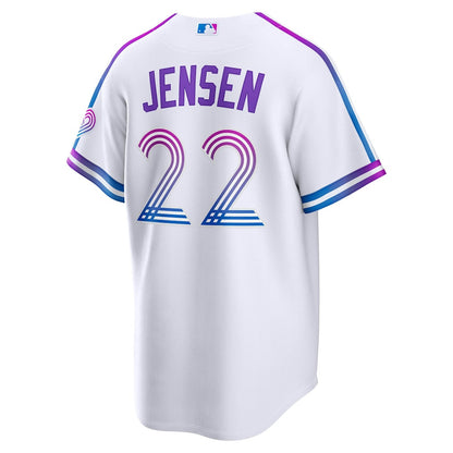 Carter Jensen 22 Kansas City Royals 2026 City Connect Jersey - Men, White