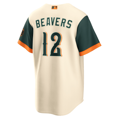 Dylan Beavers 12 Baltimore Orioles 2026 City Connect Jersey - Men, Natural