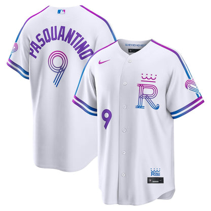 Vinnie Pasquantino 9 Kansas City Royals 2026 City Connect Jersey - Men, White