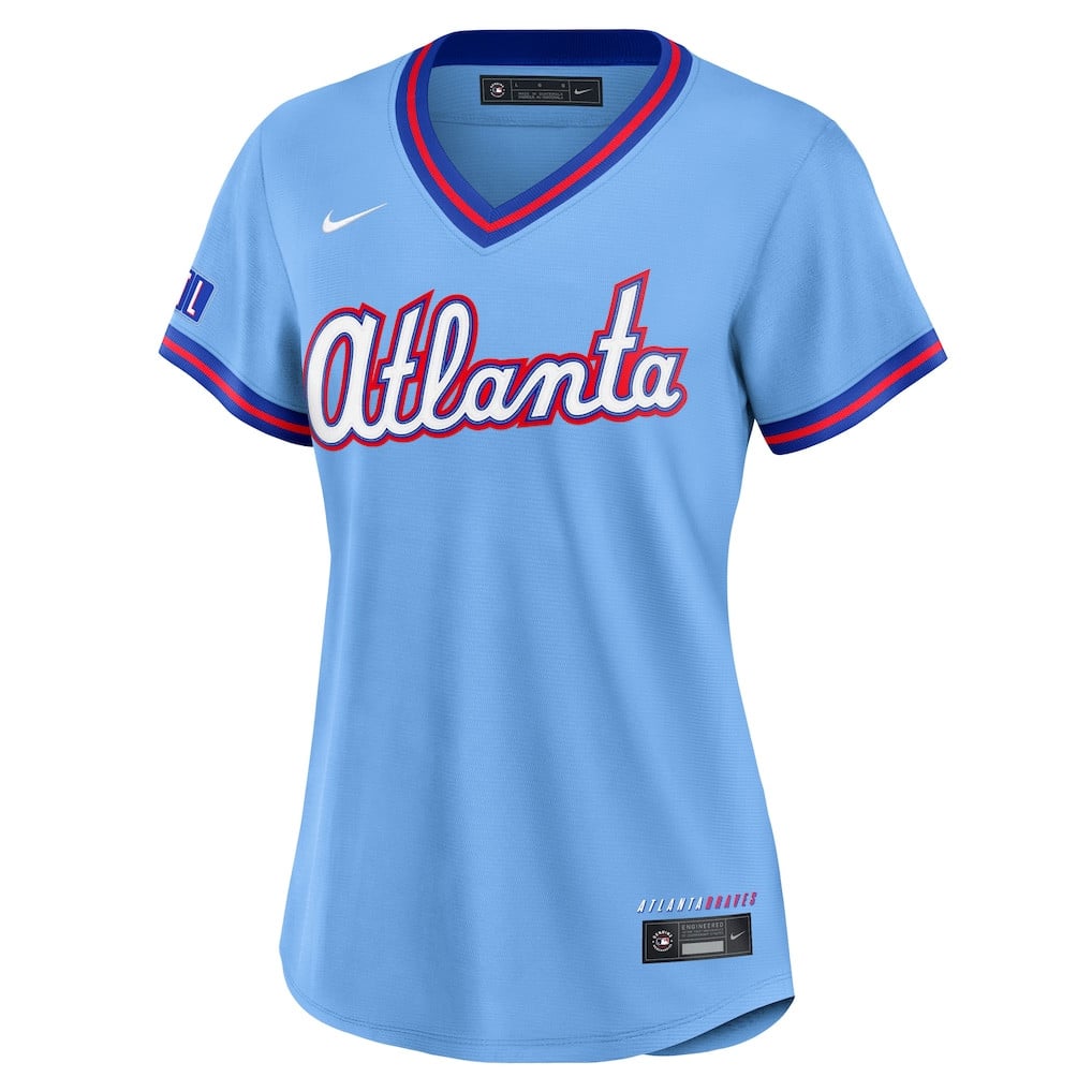 Atlanta Braves Women's 2026 City Connect Jersey - Powder Blue