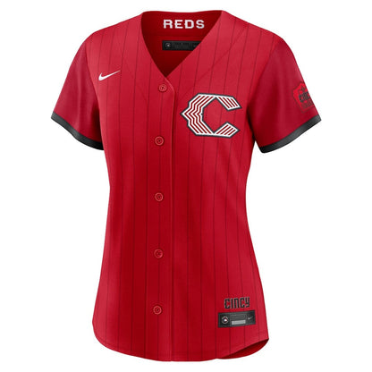 Cincinnati Reds Women's 2026 City Connect Jersey - Red