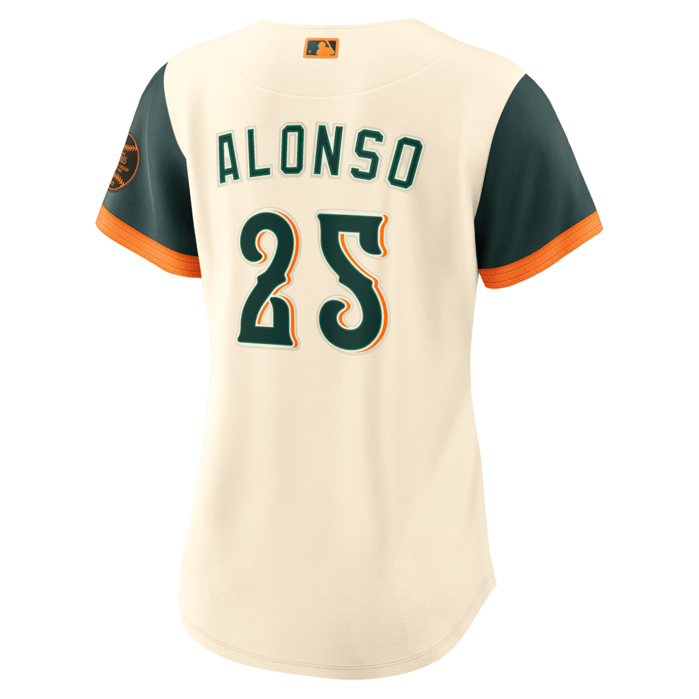 Pete Alonso 25 Baltimore Orioles Women's 2026 City Connect Jersey - Natural