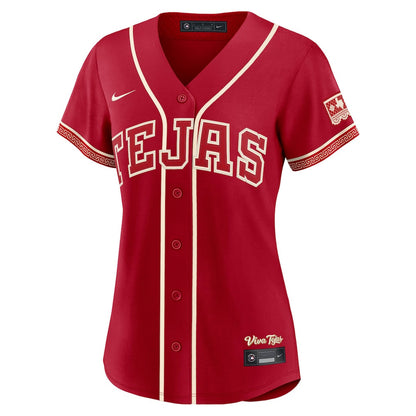 Nathan Eovaldi 17 Texas Rangers Women's 2026 City Connect Jersey - Red