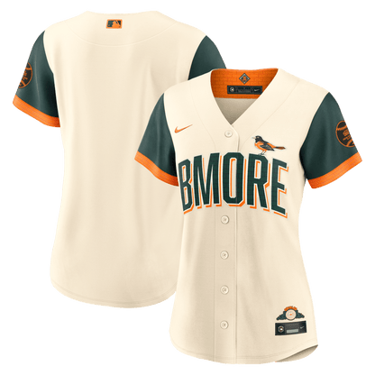 Baltimore Orioles Women's 2026 City Connect Jersey - Natural