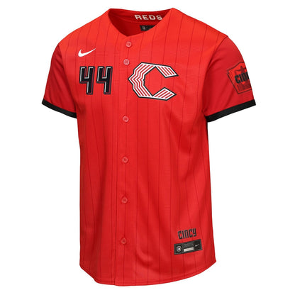 Elly De La Cruz 44 Cincinnati Reds Youth 2026 City Connect Jersey - Red