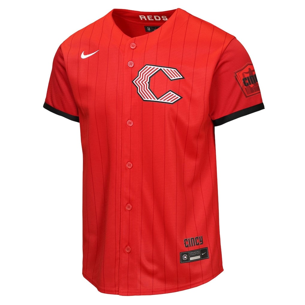 Cincinnati Reds Youth 2026 City Connect Jersey - Red