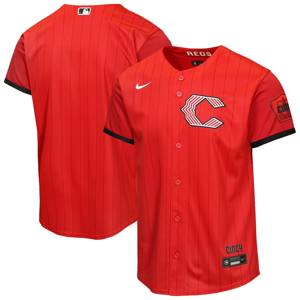 Cincinnati Reds Youth 2026 City Connect Jersey - Red