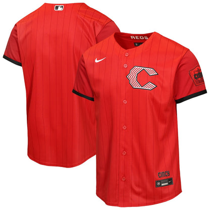 Cincinnati Reds Youth 2026 City Connect Jersey - Red