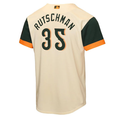 Adley Rutschman 35 Baltimore Orioles Youth 2026 City Connect Jersey - Cream