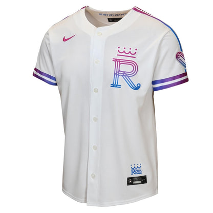 Kansas City Royals Youth 2026 City Connect Jersey - White