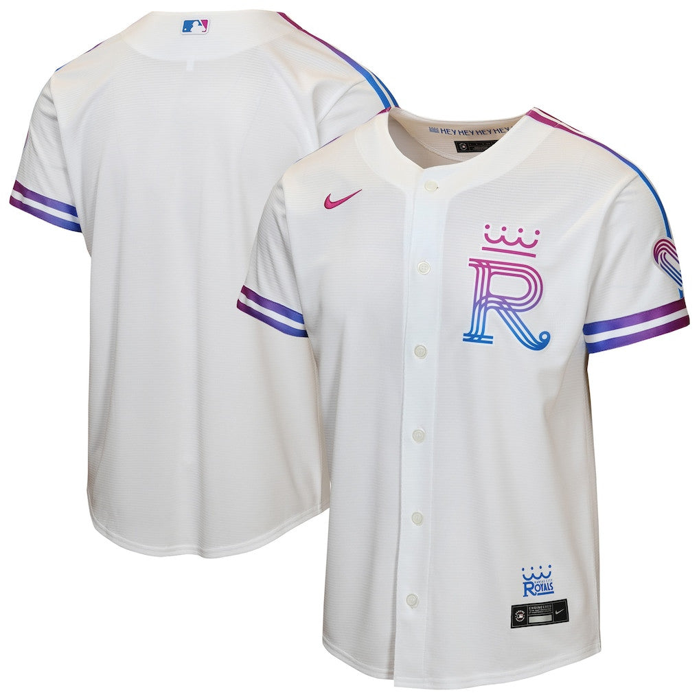 Kansas City Royals Youth 2026 City Connect Jersey - White