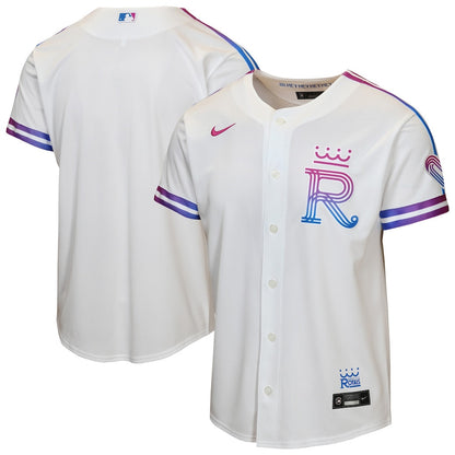 Kansas City Royals Youth 2026 City Connect Jersey - White