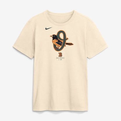 Baltimore Orioles 2026 City Connect Large Logo T-Shirt - Natural