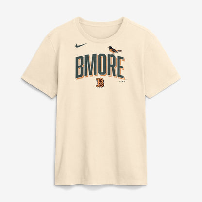 Baltimore Orioles 2026 City Connect Wordmark T-Shirt - Natural